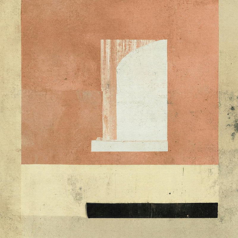 Neutral Japandi Abstract Pastel Color Art, Minimalist Beige Graphic, Modern