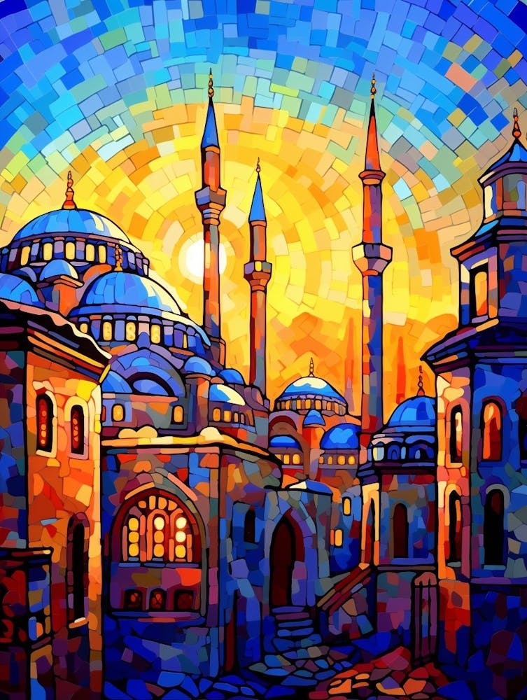 Hagia Sophia Ayasofya Pixel Art 10