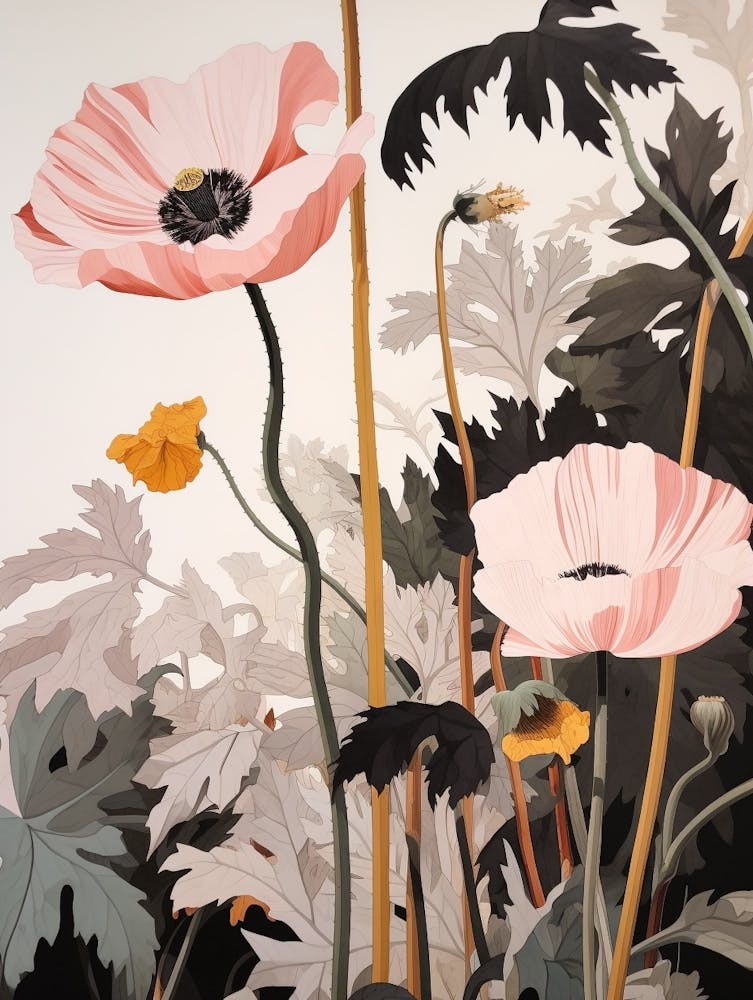 Flower Illustration Poppy 2