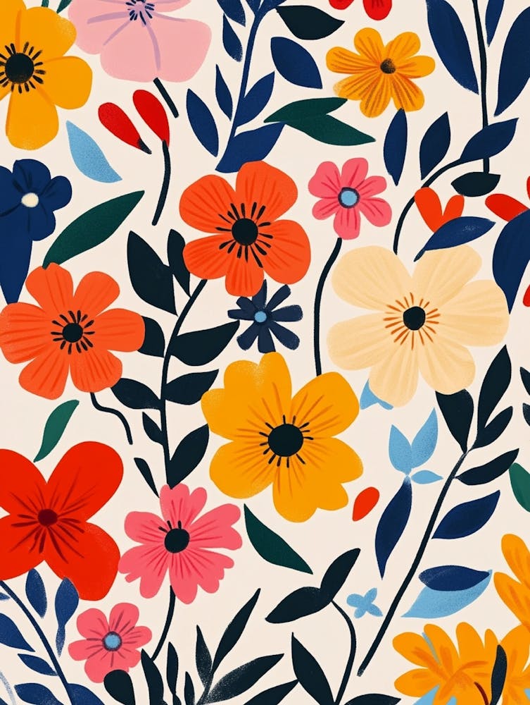 Blumenmuster 8