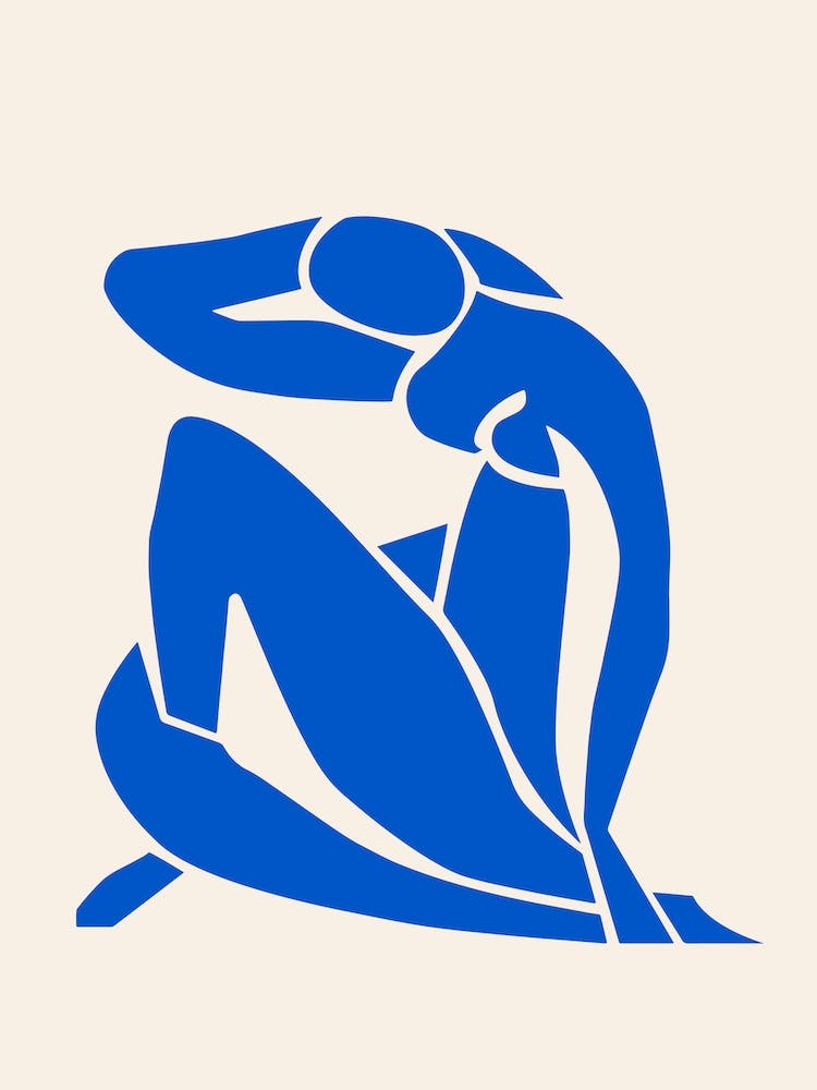 Blue Nude 3