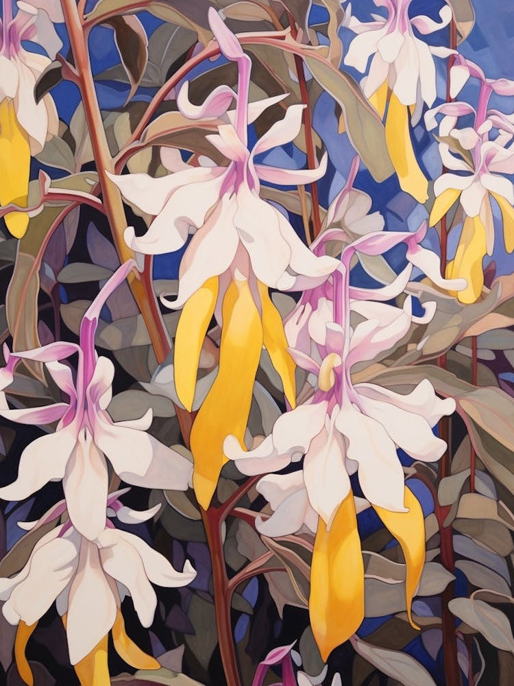 Lobelia 2 Flower Painting