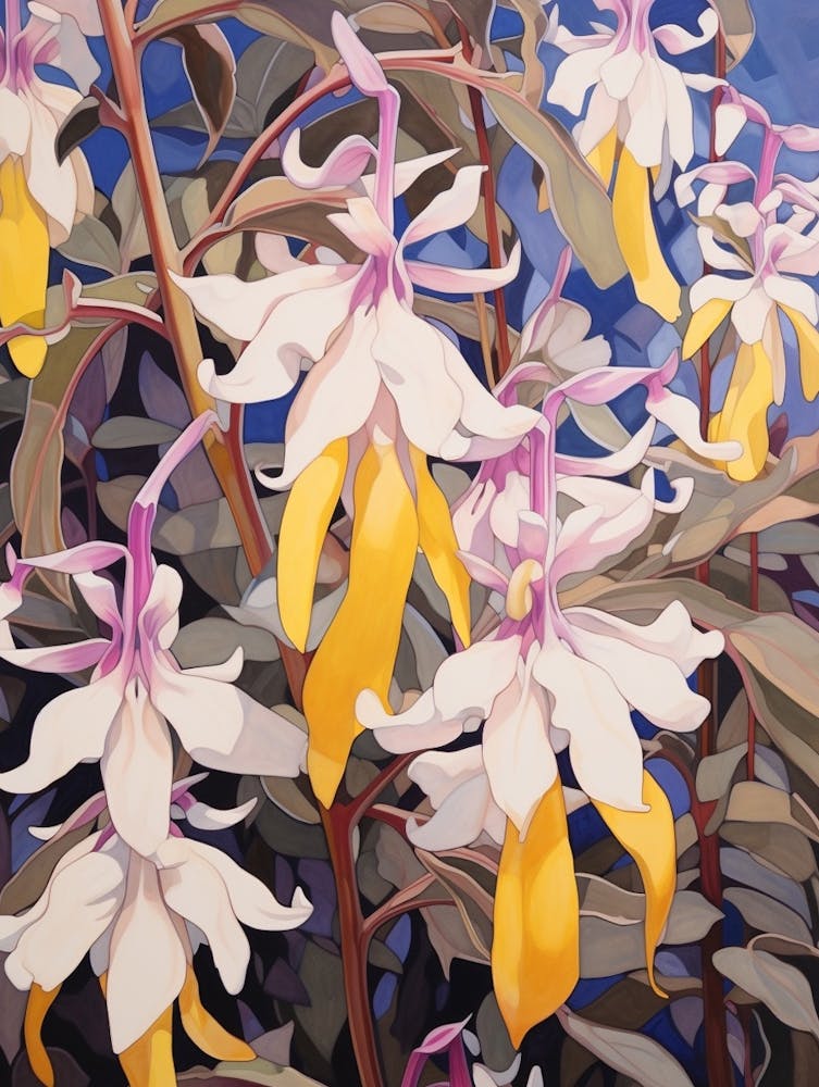 Lobelia 2 Flower Painting