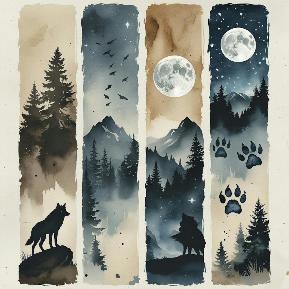 Peinture de Loup