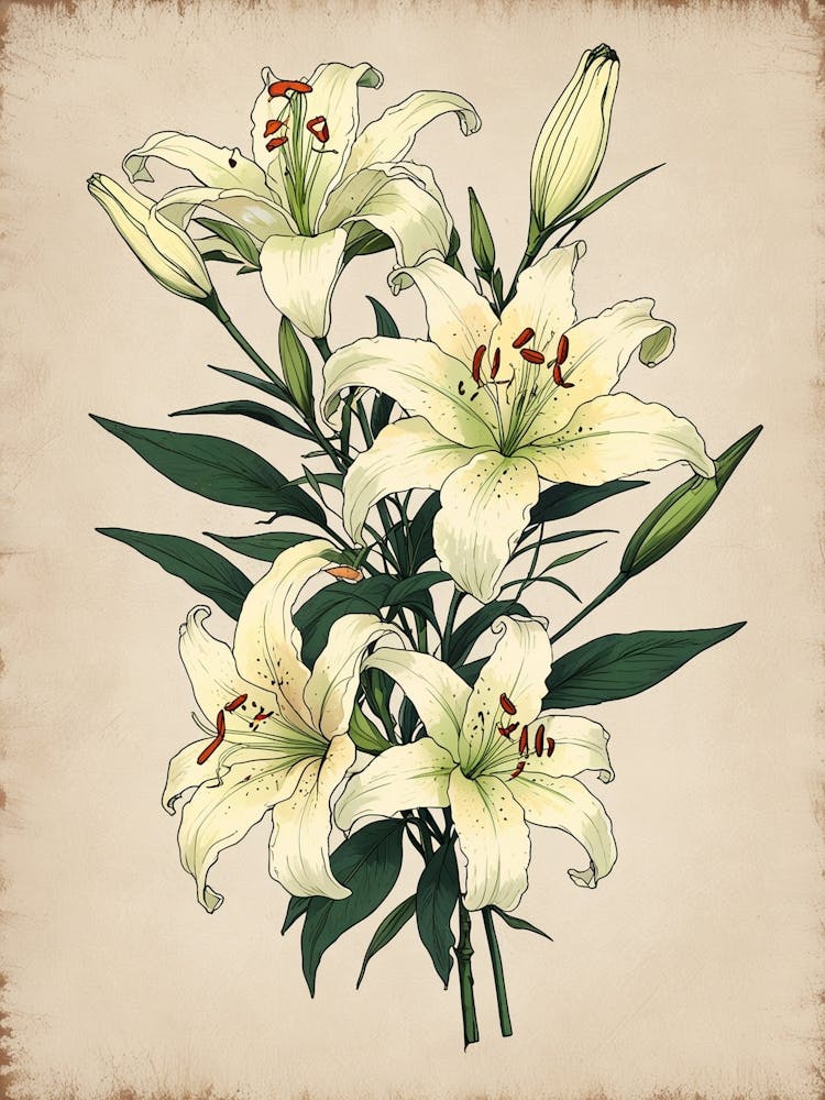 White Lilies