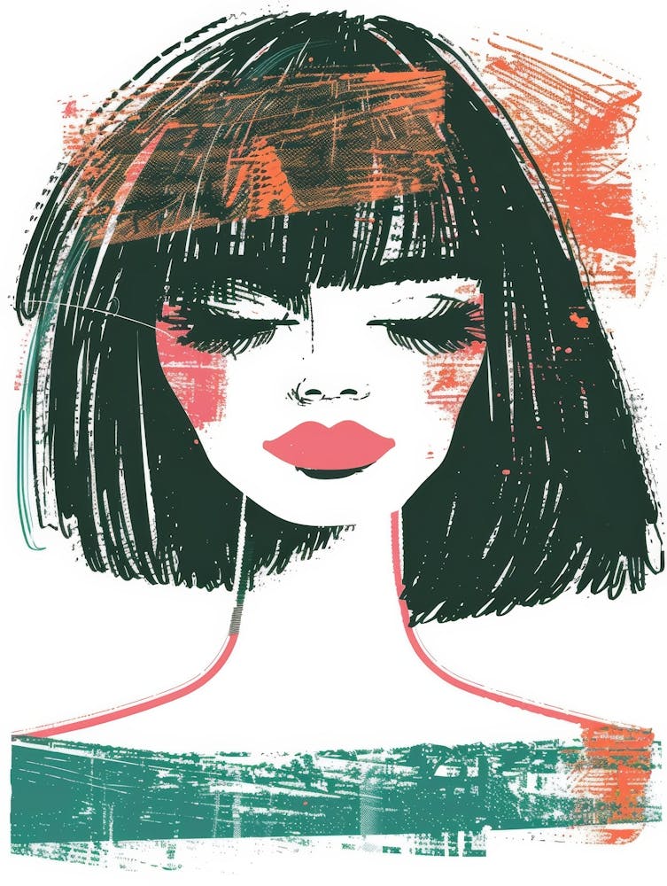 Girl With Bangs