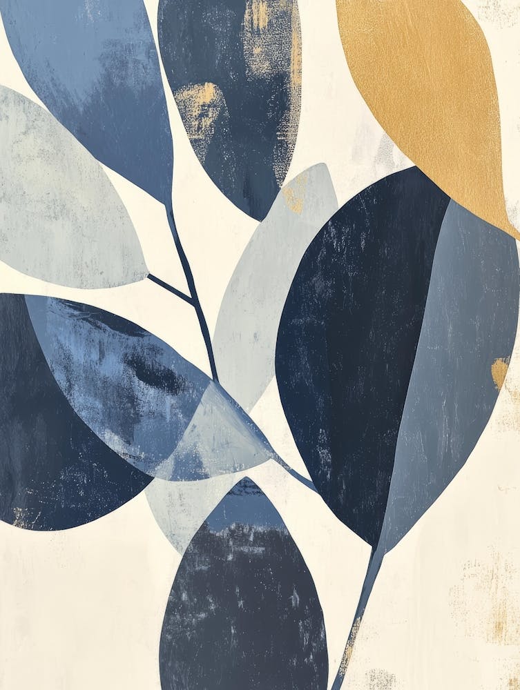 Abstract Leaves Canvas Print 12