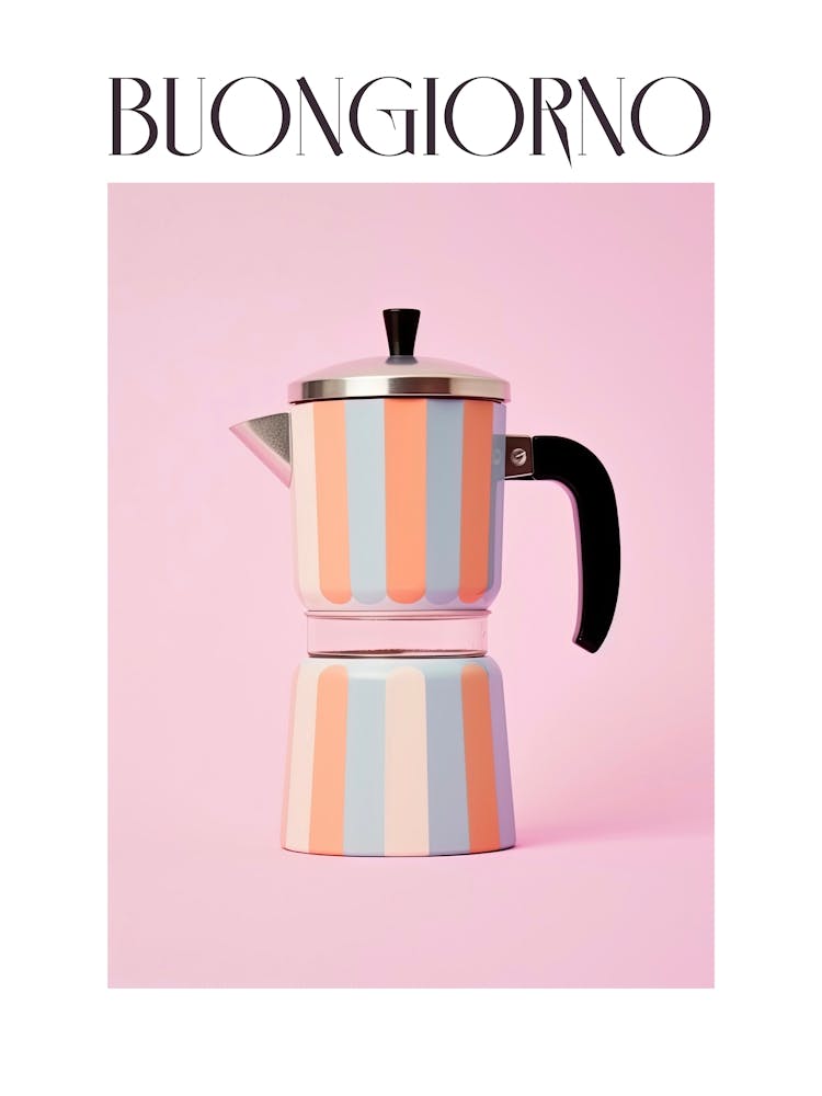 Moka Espresso Italian Coffee Maker Buongiorno 4