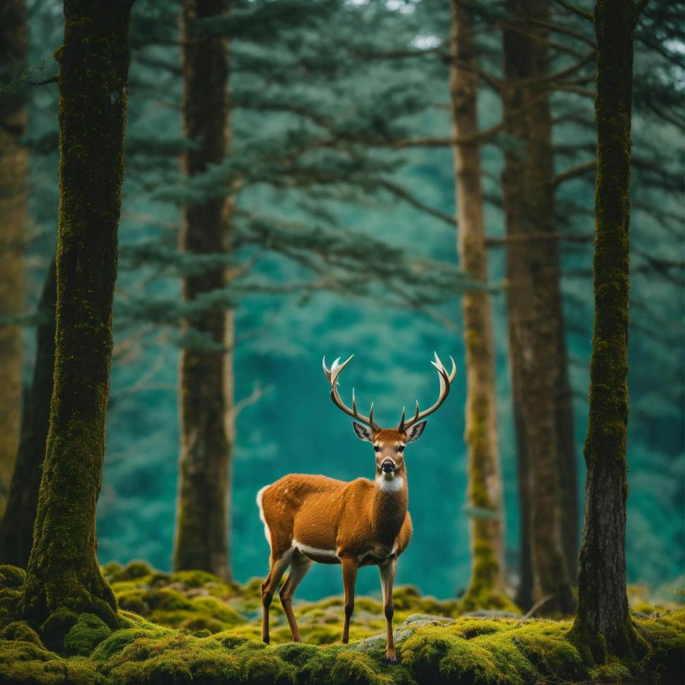 Deer In The Forest