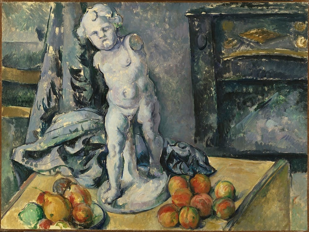 Still Life With Plaster Cupid (1890s), Paul Cézanne