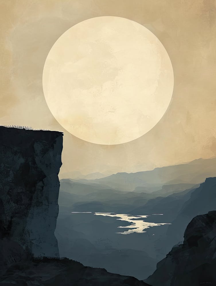 Full Moon In The Sky, Minimalism