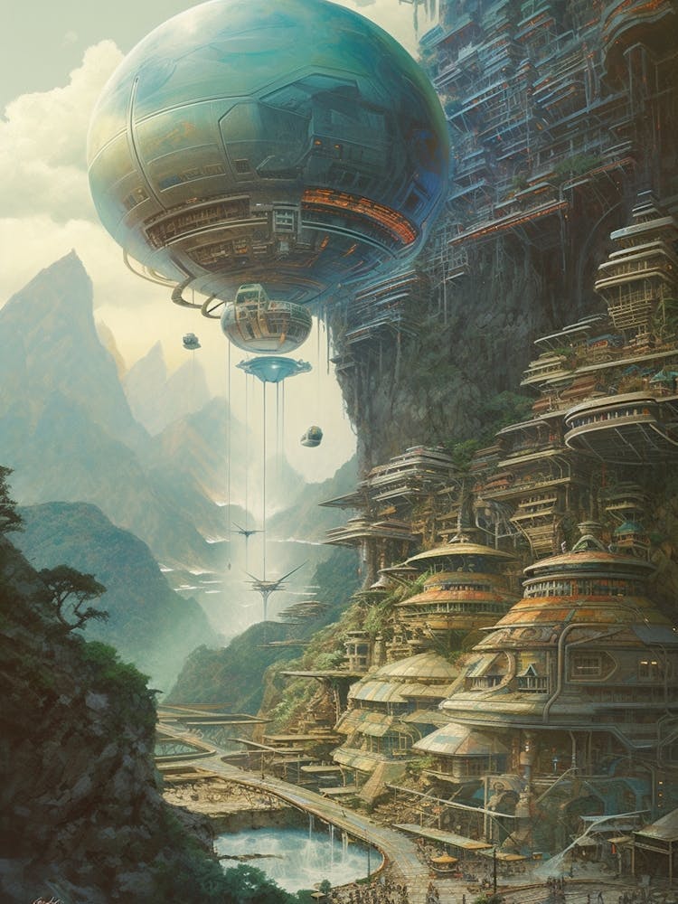Futuristic City 17