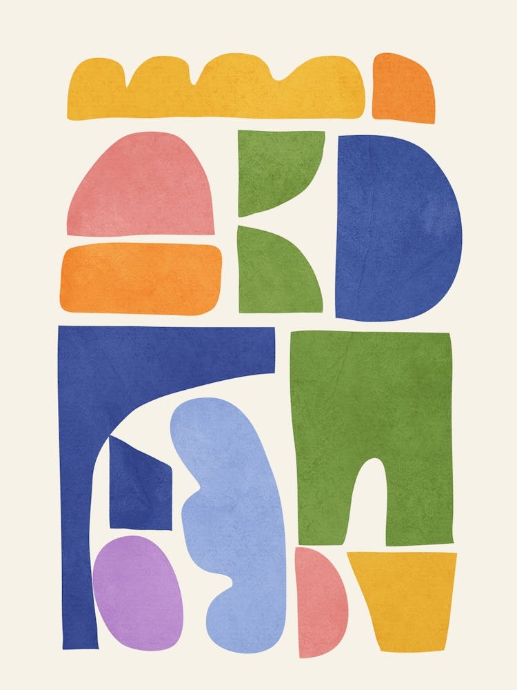 Modern Abstract Shapes 1