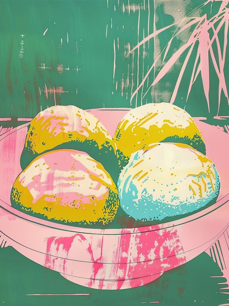 Takoyaki Duotone Silkscreen 1