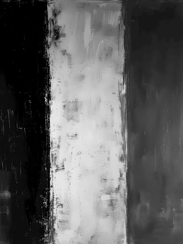 Black And White Painting 88