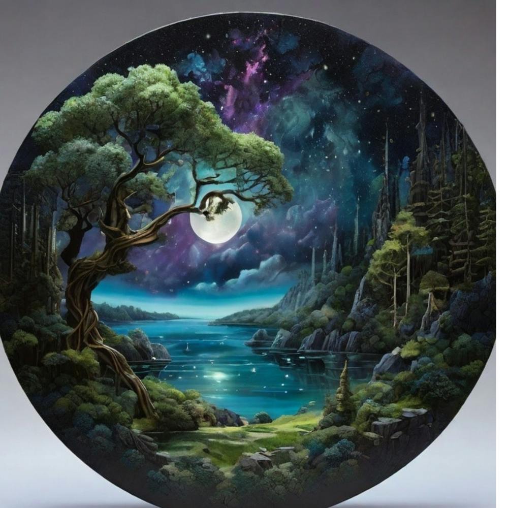 Moonlight In The Forest