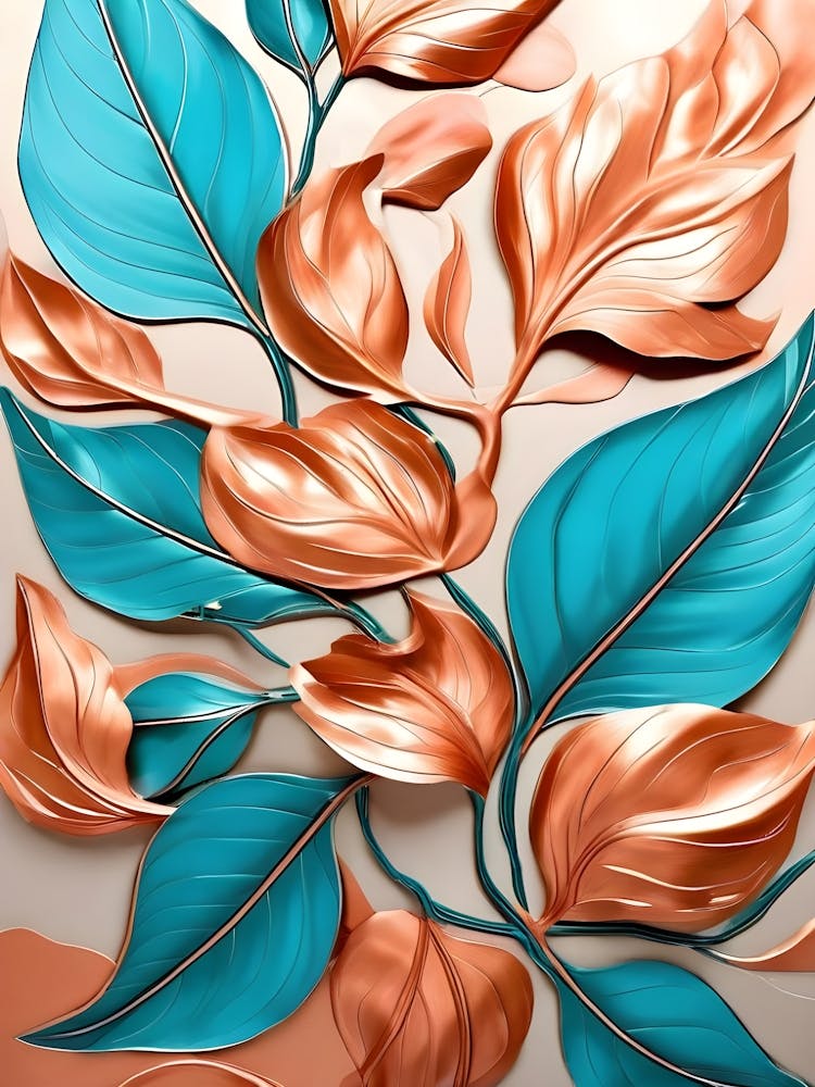 Abstract Leaves 14