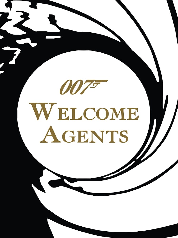James Bond Welcome Agents