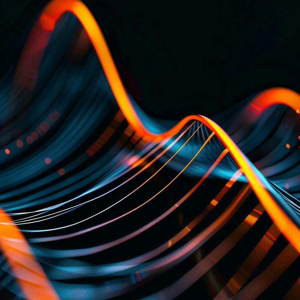 Abstract Light Wave 1