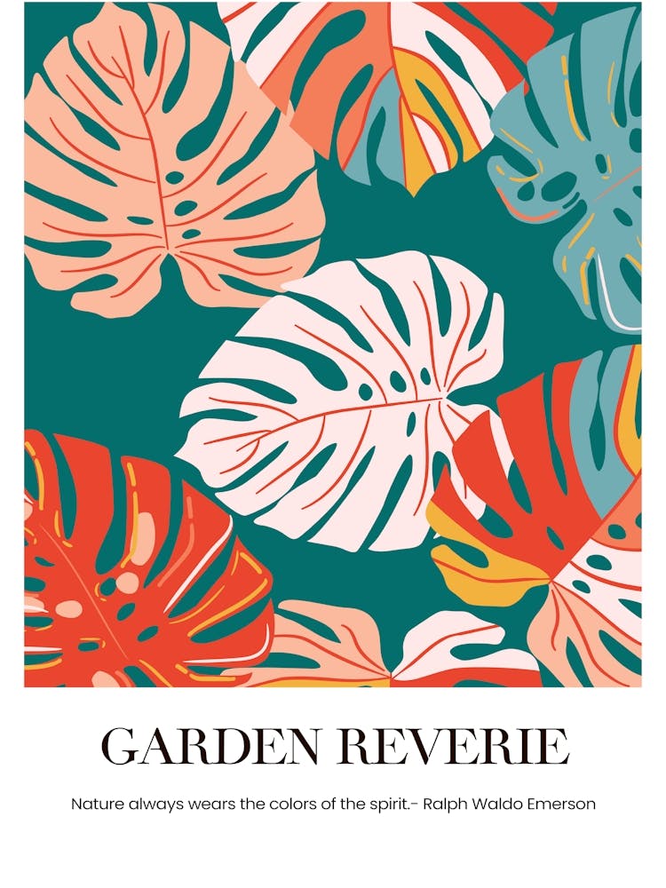 Boho Garden Reverie Matisse Inspired