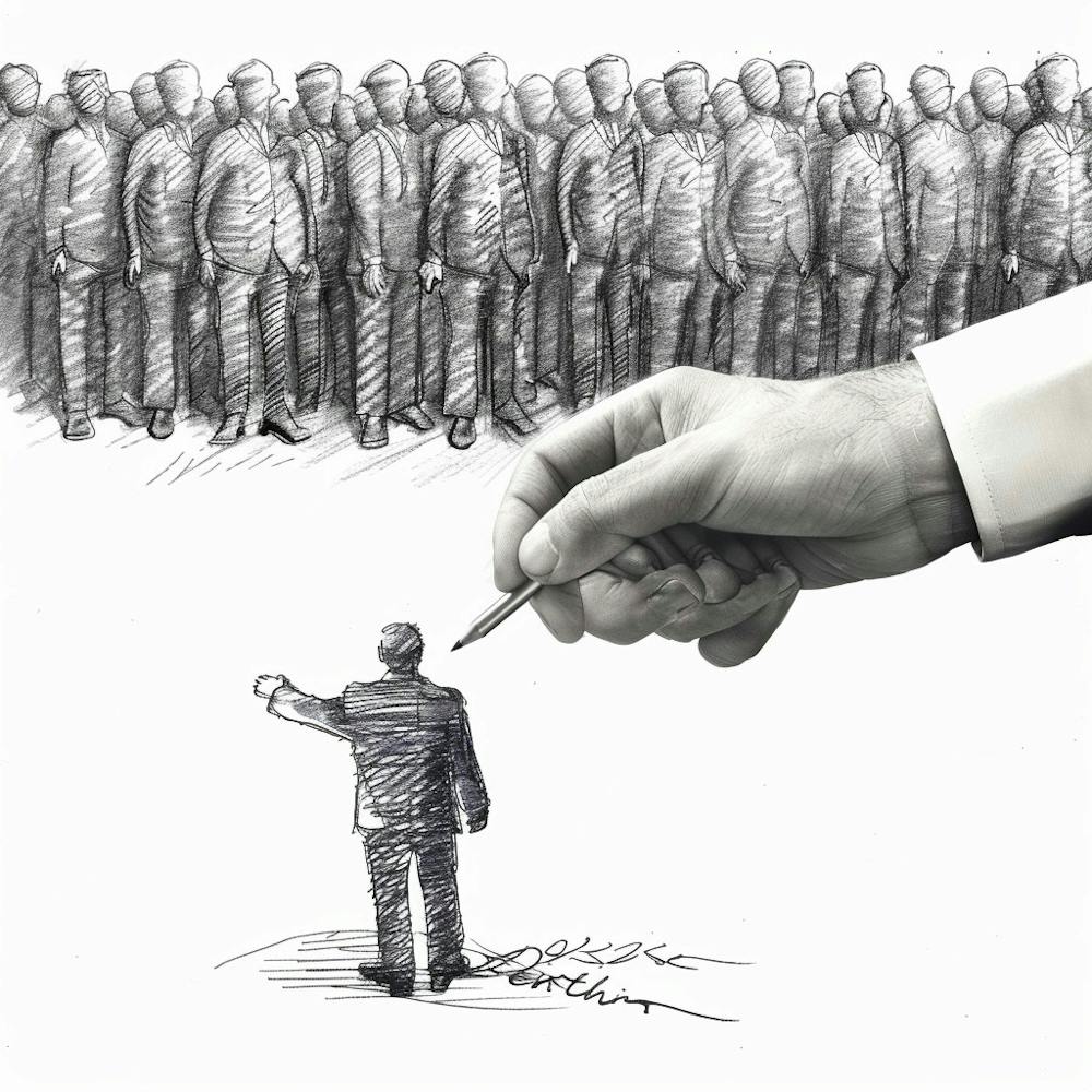 Drawing Of A Man