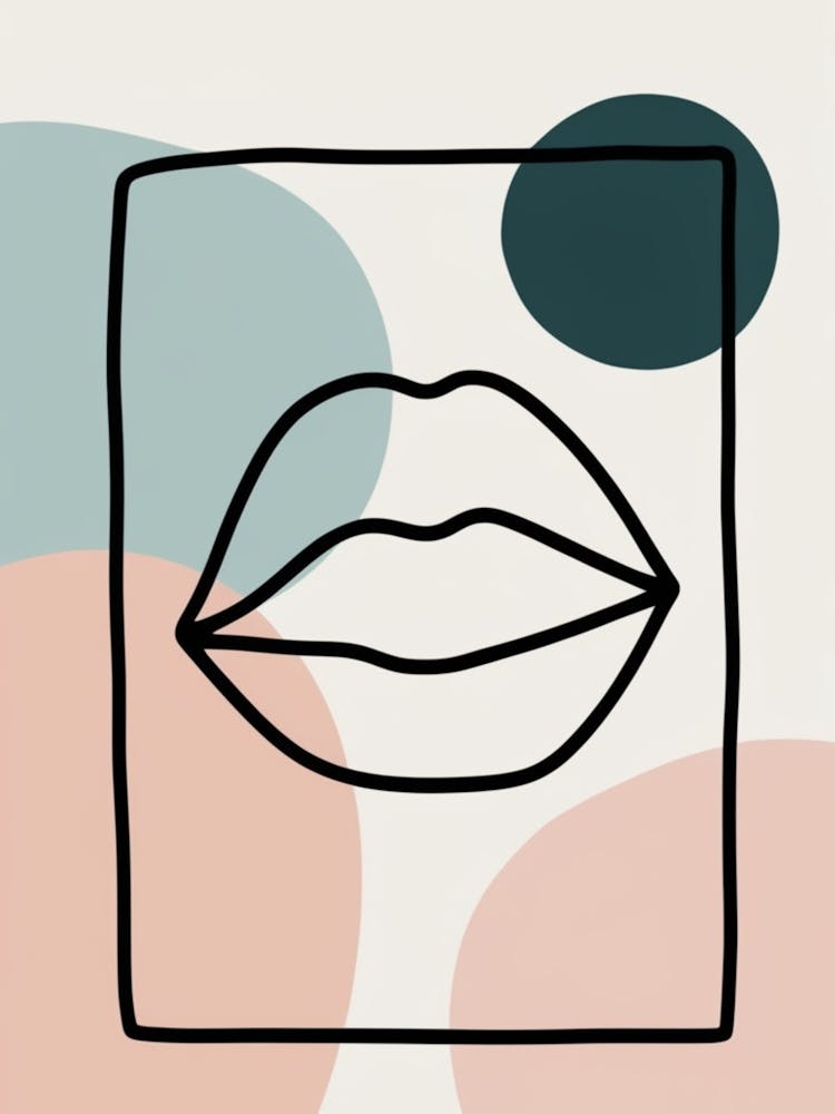 Lips In A Square