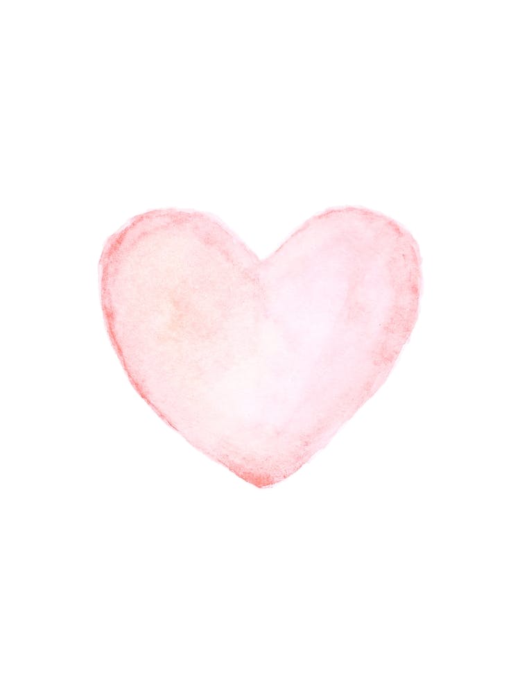 Blush Pink Heart