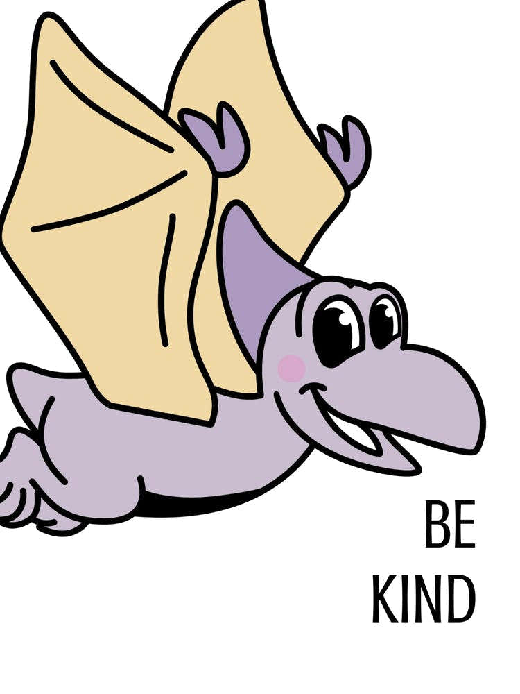 Be Kind Dinosaur