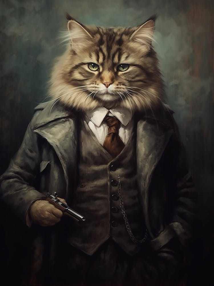 Gangster Cat Siberian 3