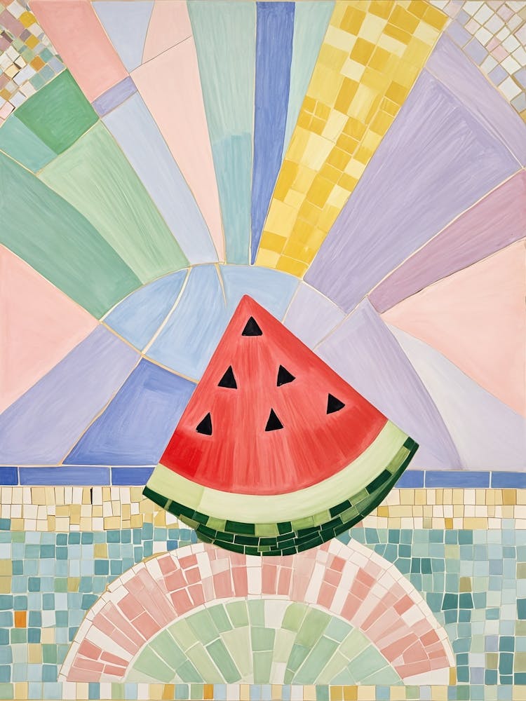 Magical Slice Of Watermelon