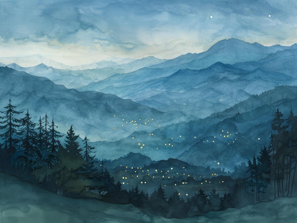 Night In The Mountains 3