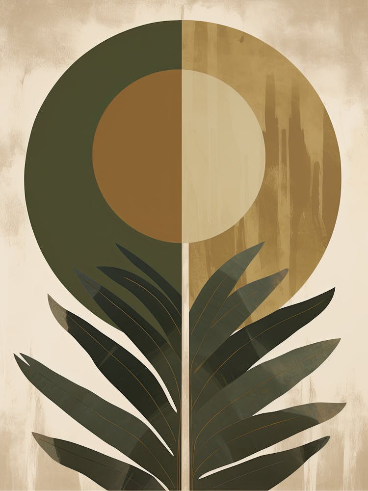 'Sunrise' Tropical Leaves