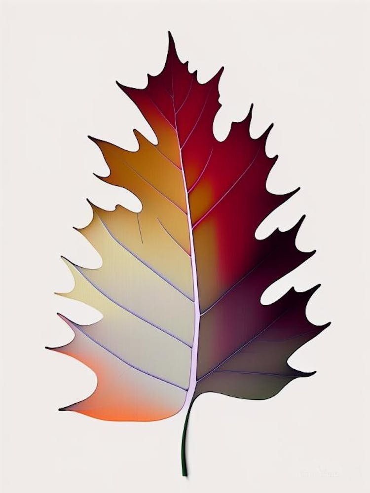 Oak Leaf Abstract