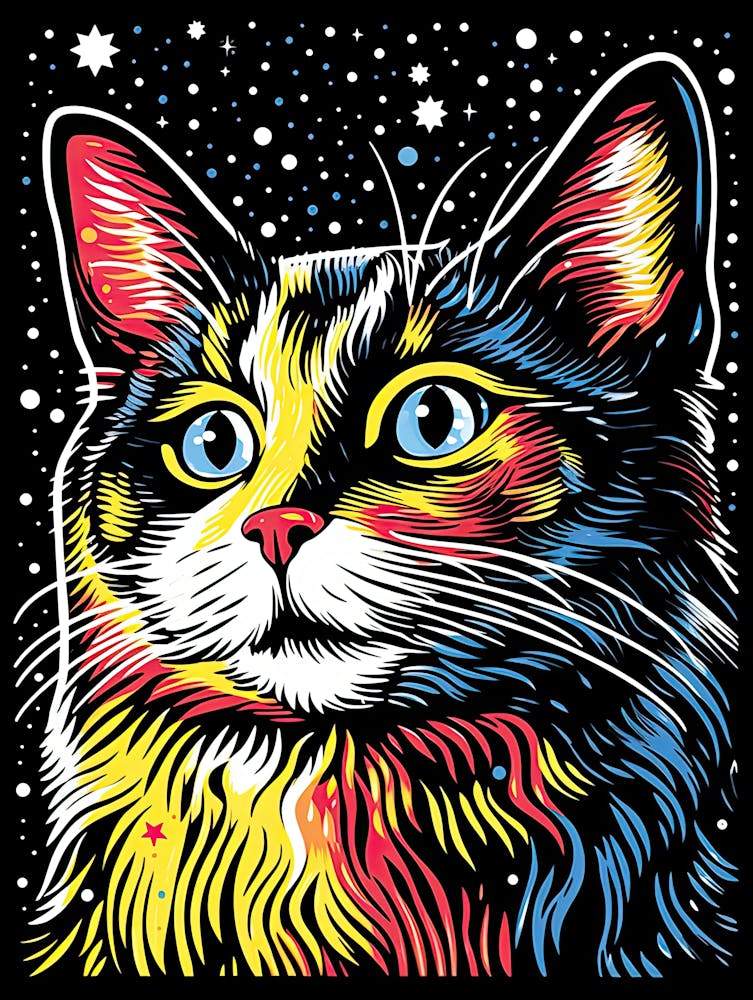Celestial Purranosphere, Psychedelic Cats series
