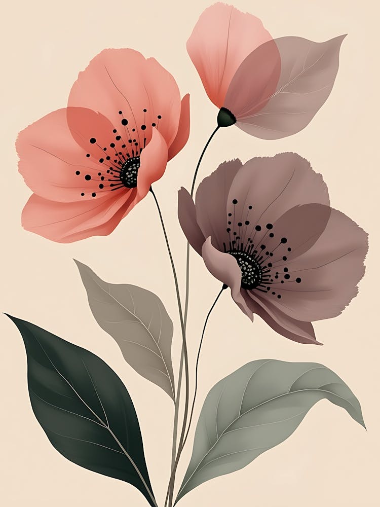 Watercolor Botanical Aesthetic