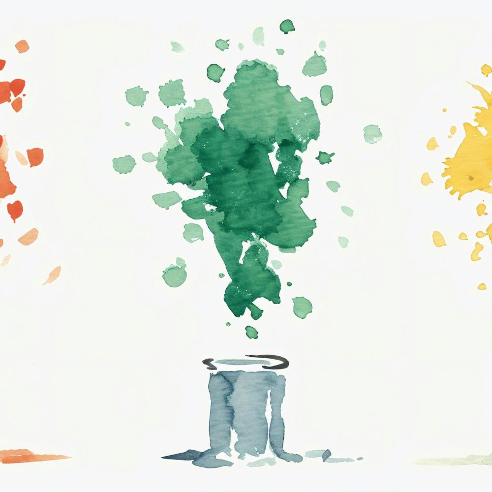 Watercolor Splatters 1