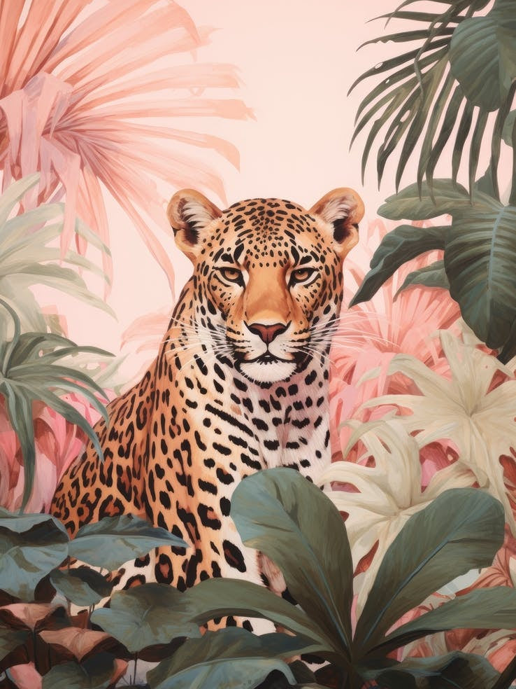 Leopard In The Jungle 2