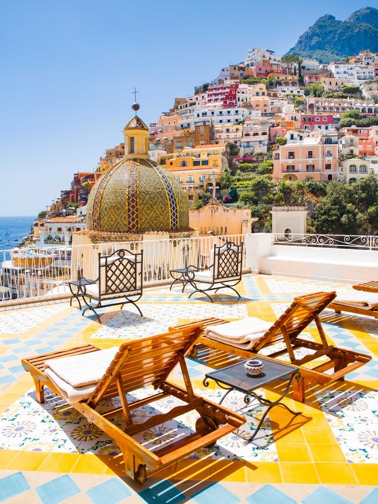 Summer Balcony Positano