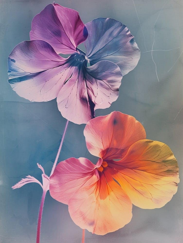 Iridescent Flower Nasturtium 2