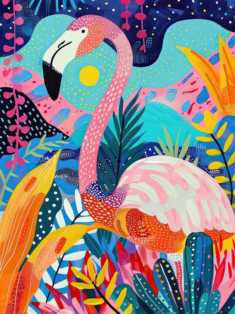 Dreamy Tropics Matisse Style