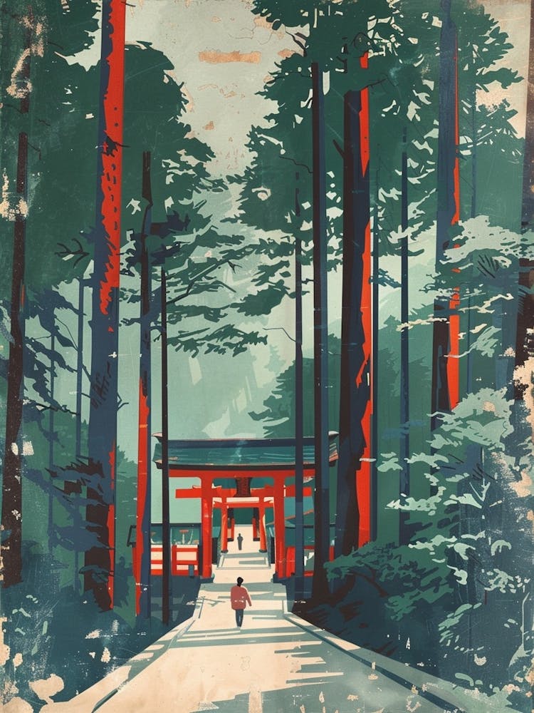 Nikko Toshogu Shrine Mid Century Modern 1