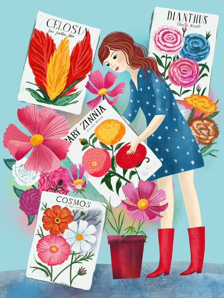 Seed Packet Gardening