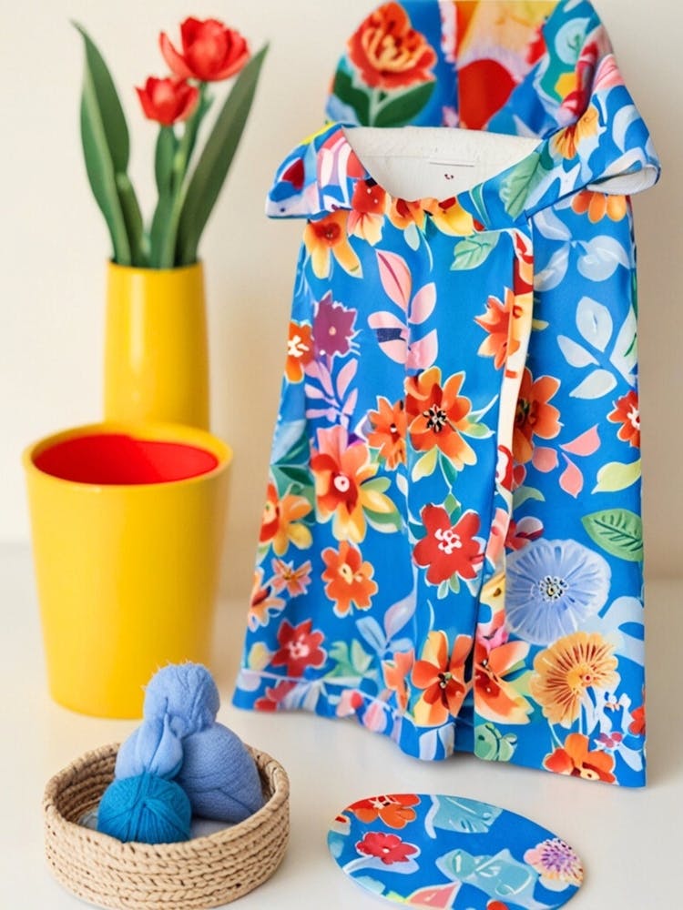 Blue Floral Pattern