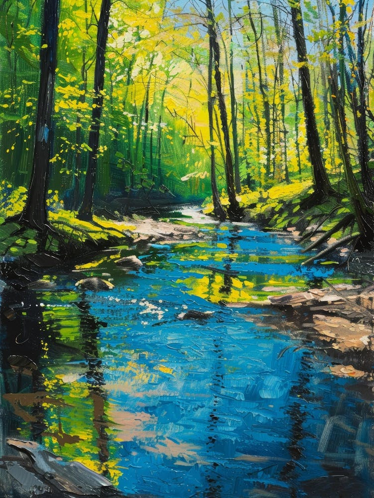 Stream In The Woods 5