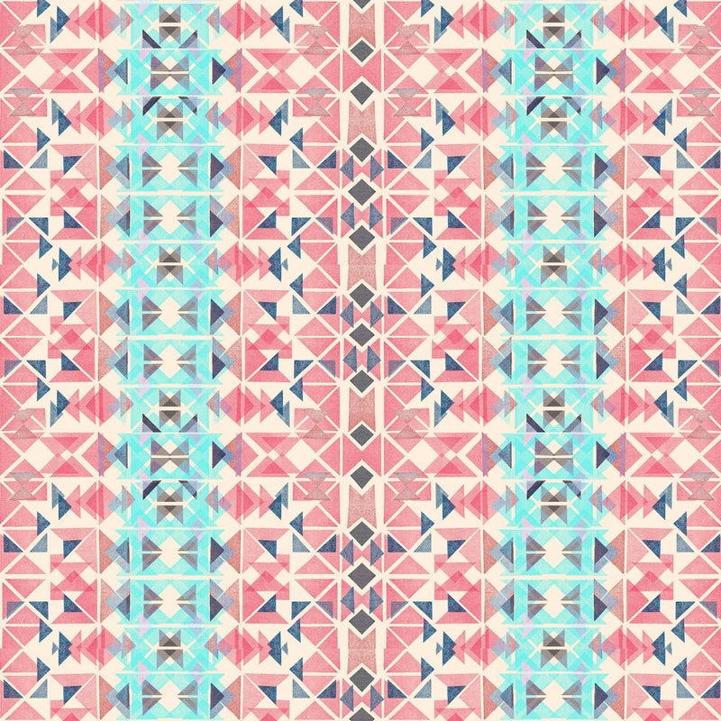 Boho Nomadic Tribal Coral Pastel