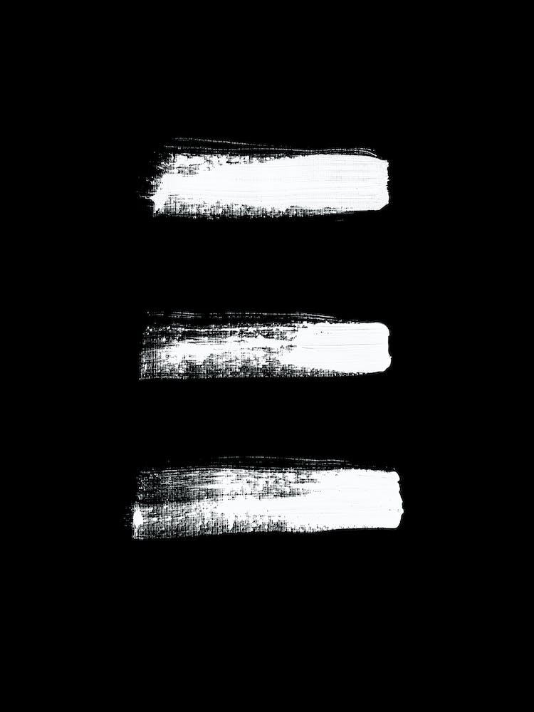 Three Minimal White Abstract