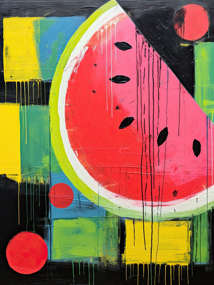 Neo-Expressionism in Melon Shades