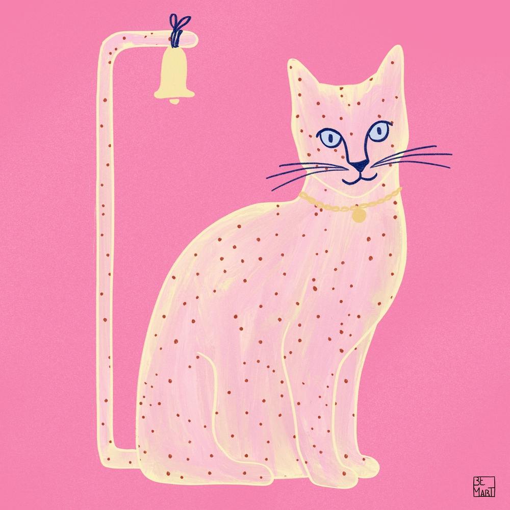 Notification With Pink Background Square