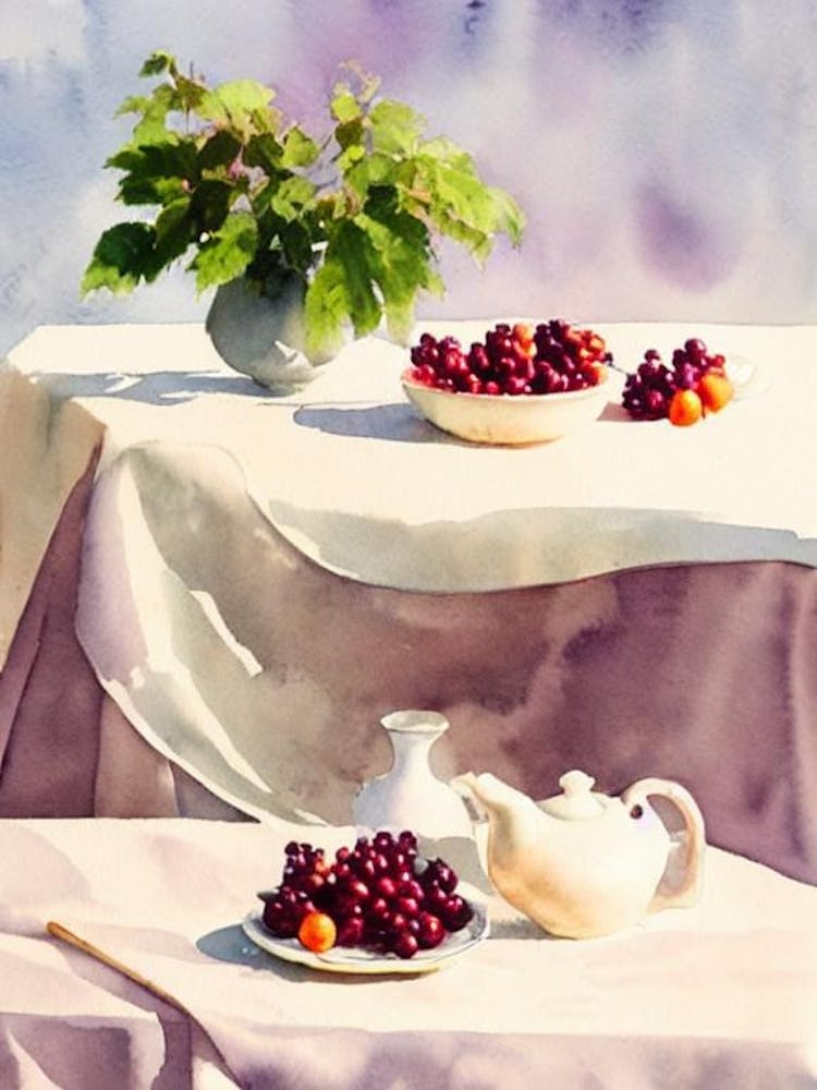 Mûre de Boysen 1 Fruit à l'Aquarelle Italienne