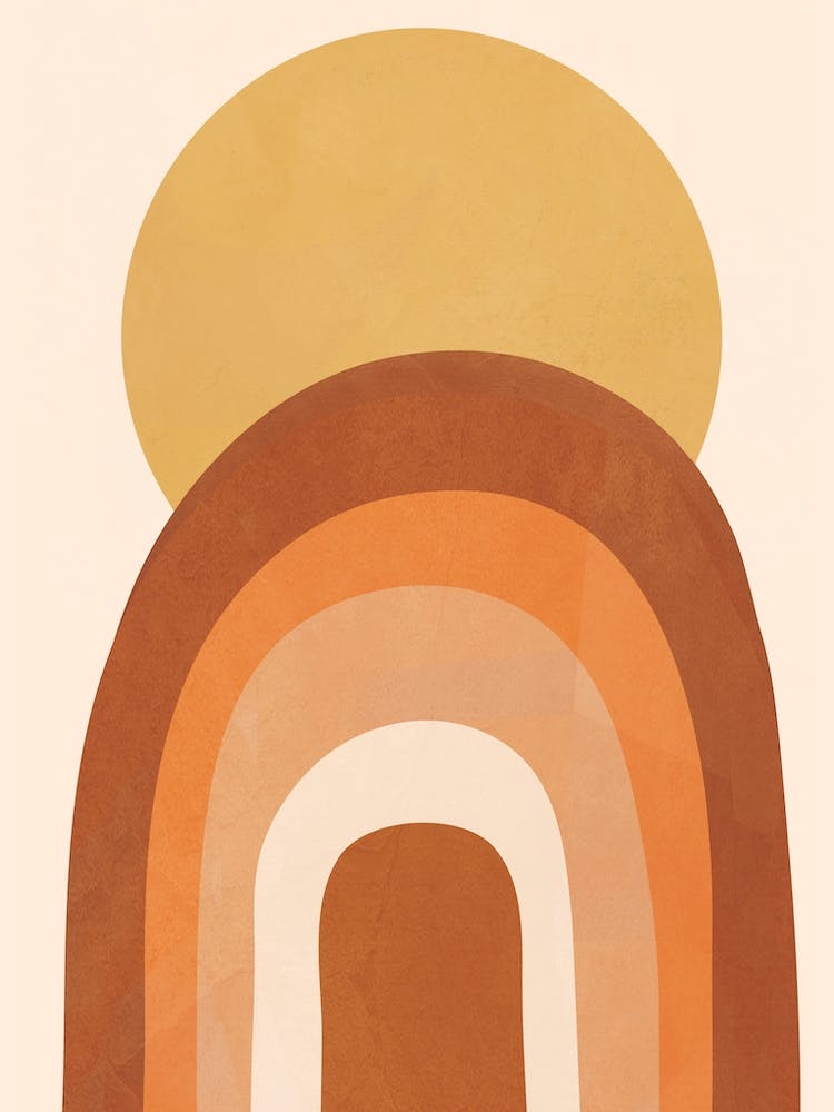 Colorful Abstract Rainbow 3